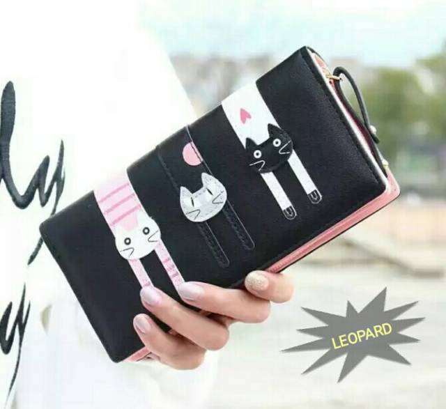 Dompet wanita kucing 3 / dompetmurah /dompetlokal