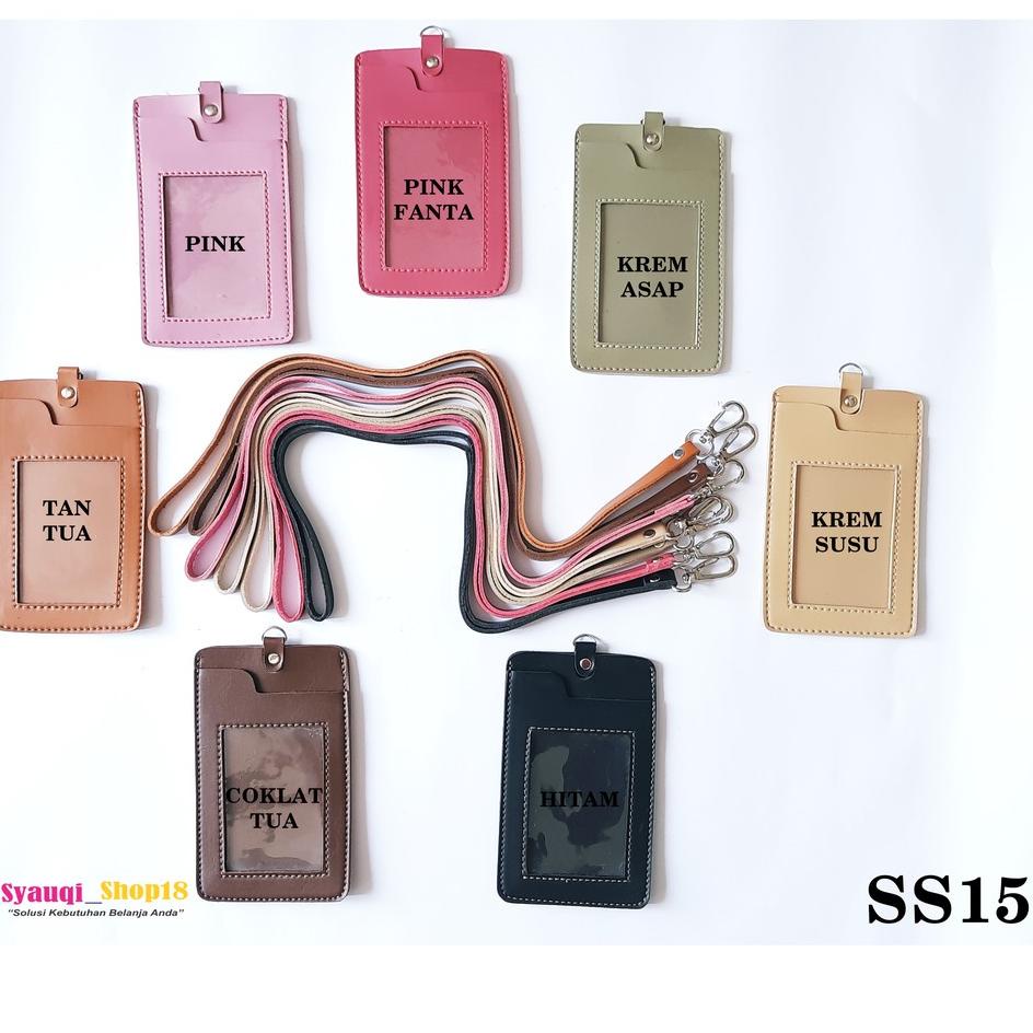 

⭐Restok➺l4gi.⭐ NAME TAG KULIT / ID CARD HOLDER KULIT / ID CARD / GANTUNGAN NAMA VERTIKAL SS15✚• ͜ʖ ͡