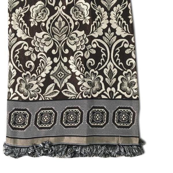 ➾ Hambal / Karpet Selimut Rajut Besar Motif Bunga 180x220 - Merah ◄