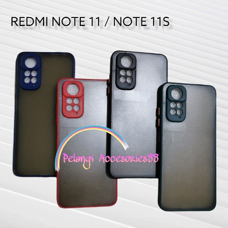 CASE REDMI NOTE 11 / REDMI NOTE 11S SOFTCASE CASE DOVE CASE FULL COLOUR