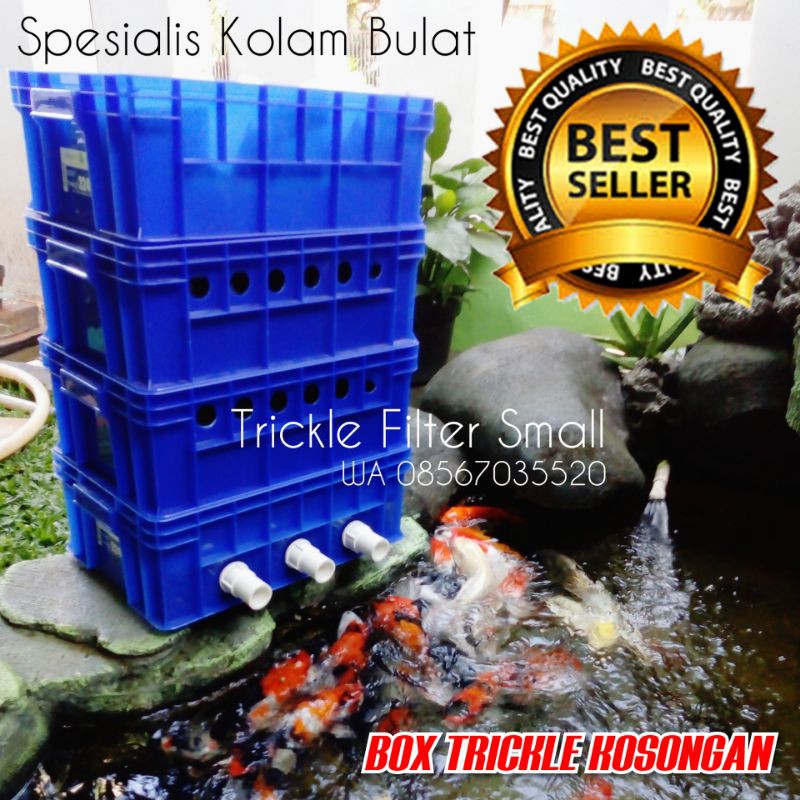KOSONGAN Trickle Filter Small Filter Kolam Koi 4susun