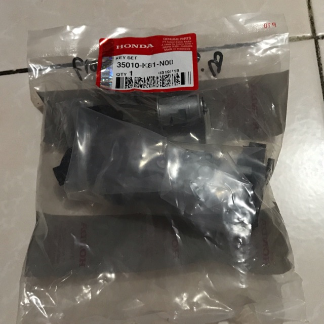 Kontak Key Set Honda Beat Street Beat ISP 2017 ori 35010 K81 N00