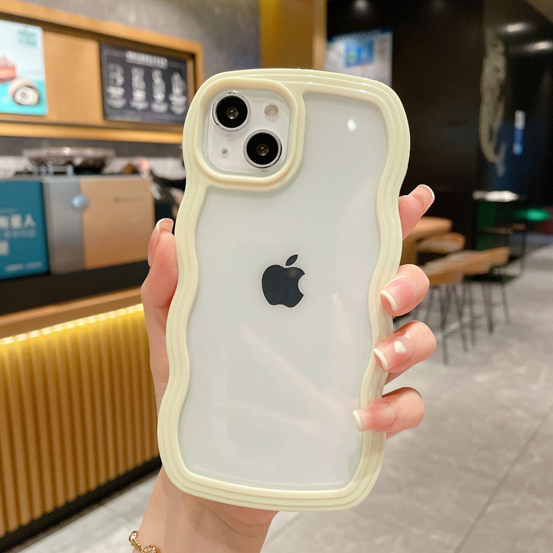 Soft Case Silikon Transparan 5 Warna Untuk Iphone 11 12 13 Pro Max Xr XS Max