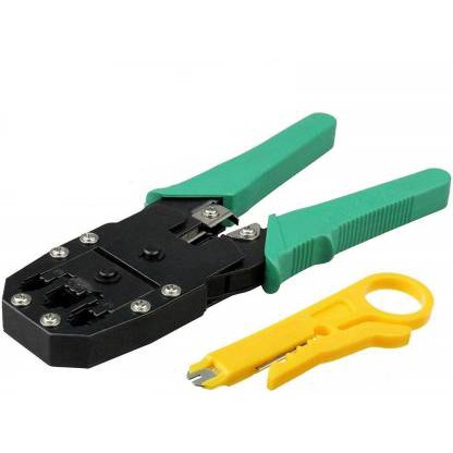 Crimping tool 3in1 modular rj45 rj11 HT-315 - Tang crimping tools rj-45 rj-11 3 lubang HT315