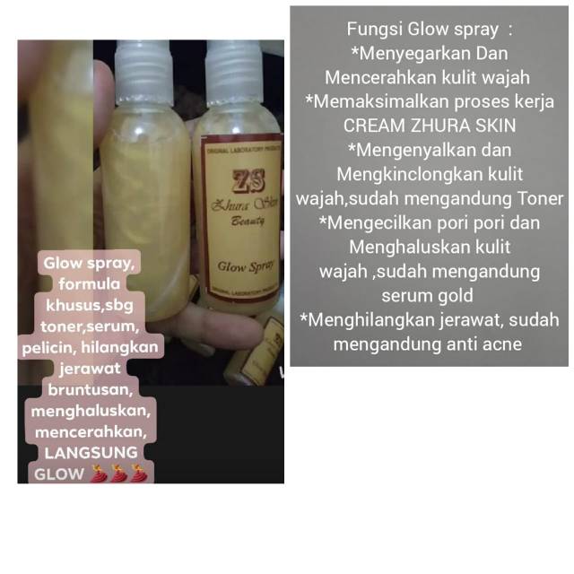 GLOW SPRAY ZHURA SKIN