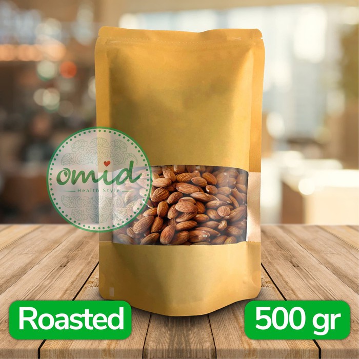 

Roasted Almond No Shell Kacang Almond Kupas Panggang 500gr