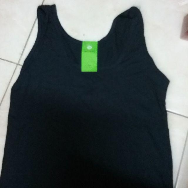 Singlet Wanita U Can See Kaos Dalaman Olahraga Cewek Tanktop Polos Super Soft All Size Adem-Navy