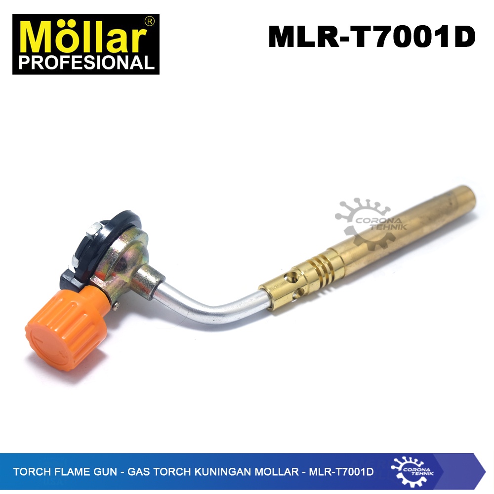 Gas Torch Kuningan Mollar - MLR-T7001D - Torch Flame Gun