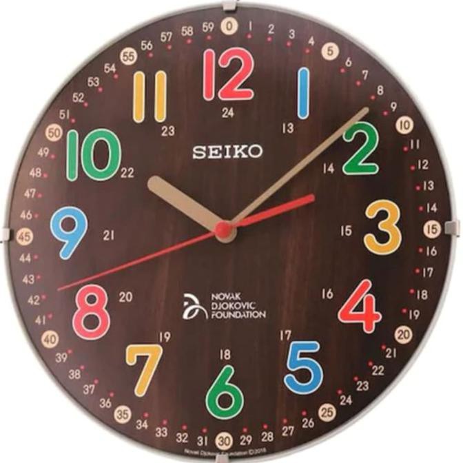 Jam Dinding Seiko Qxa932 B Naga.Emas