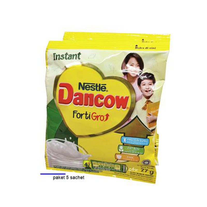 

Dancow Fortigro sachet 27gr×5pcs