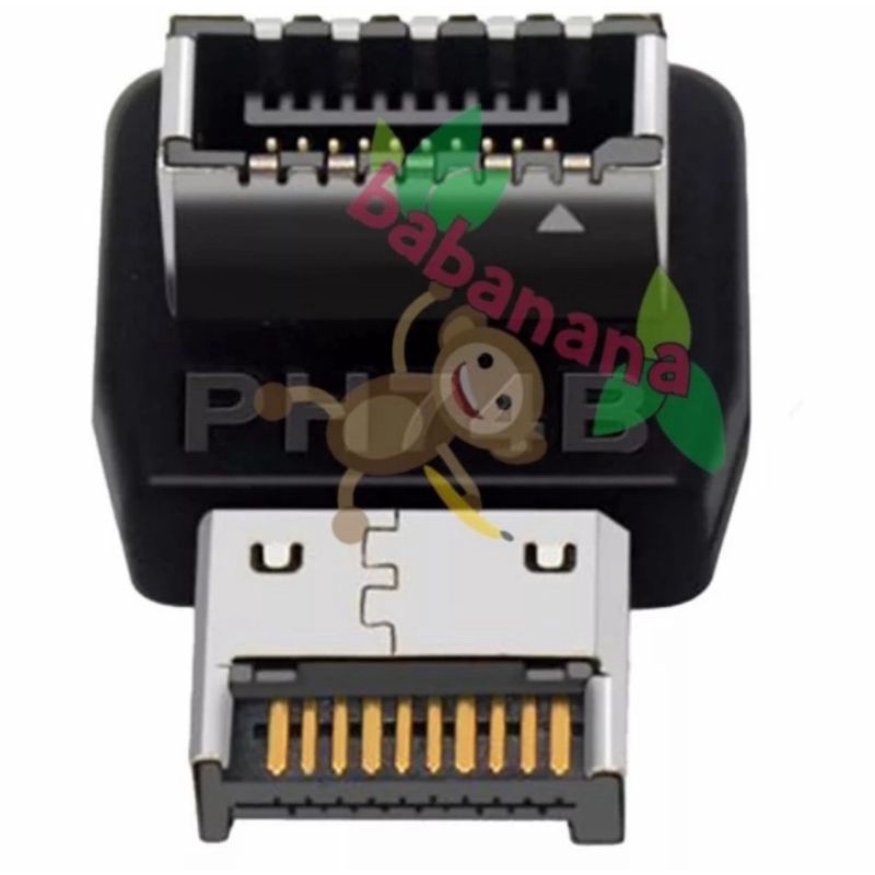 USB 3.1 Type E 90 degree siku motherboard model B elbow adapter