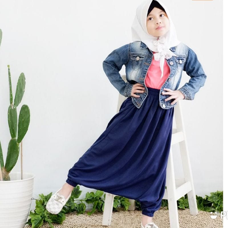 RB SIRWAL AKHWAT KIDS / ROK SIRWAL ANAK / ROK JOGER MUSLIMAH ANAK