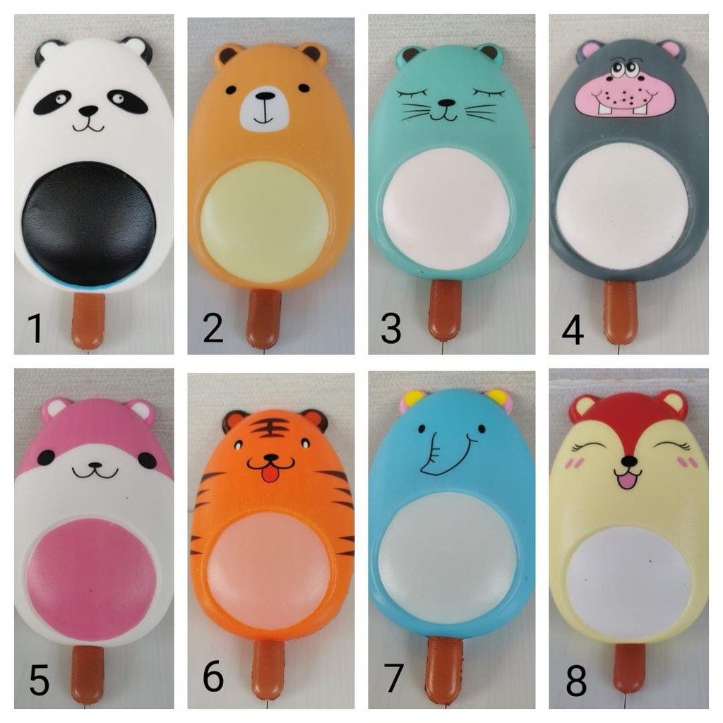 Squishy Murah Mainan SQUISHY [ Animal Ice Cream ]