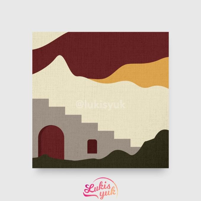 

Diy Painting Kit 15 X 15 Cm - Paint By Numbers Kit - By Lukisyuk
