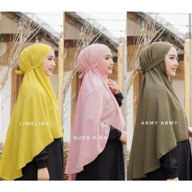 (BISA COD) BERGO INSTAN MARYAM BAHAN DIAMOND HIJAB JILBAB KERUDUNG MURAH-7