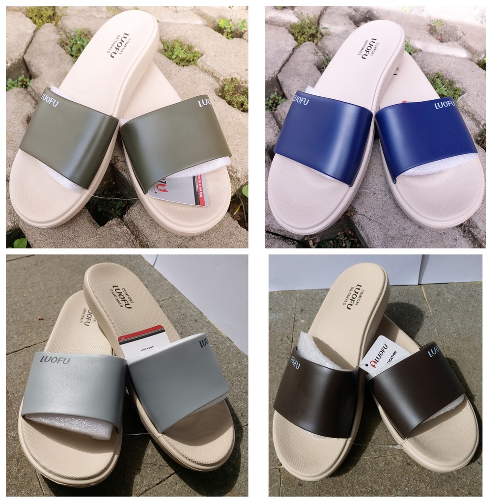 SANDAL SLIP ON WANITA LUOFU
