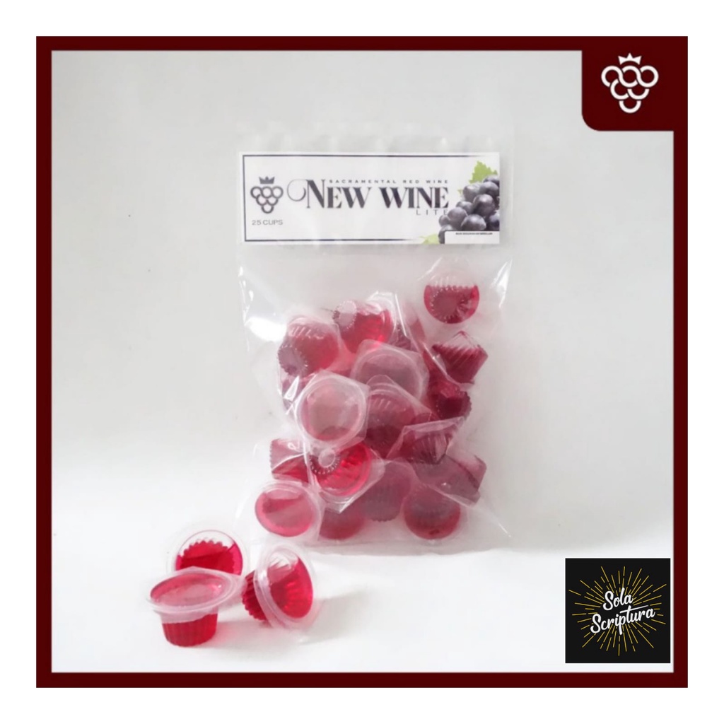 

Minuman Perjamuan Gerejawi Lite Isi 25 New wine