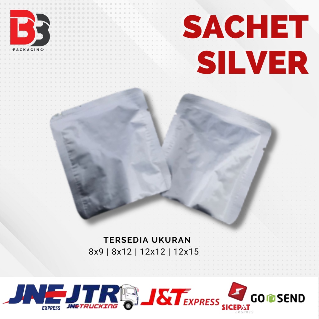 [500pcs] Sachet Full Foil 8x9 / sachet 8 x 9 / kpack