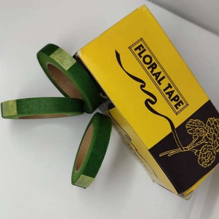 

Floral Tape / Selotip Bunga / Daun 10 yard , 20 yard, 30 yard.