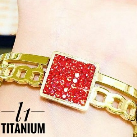 Gelang Bangle Tangan Wanita Titanium 858