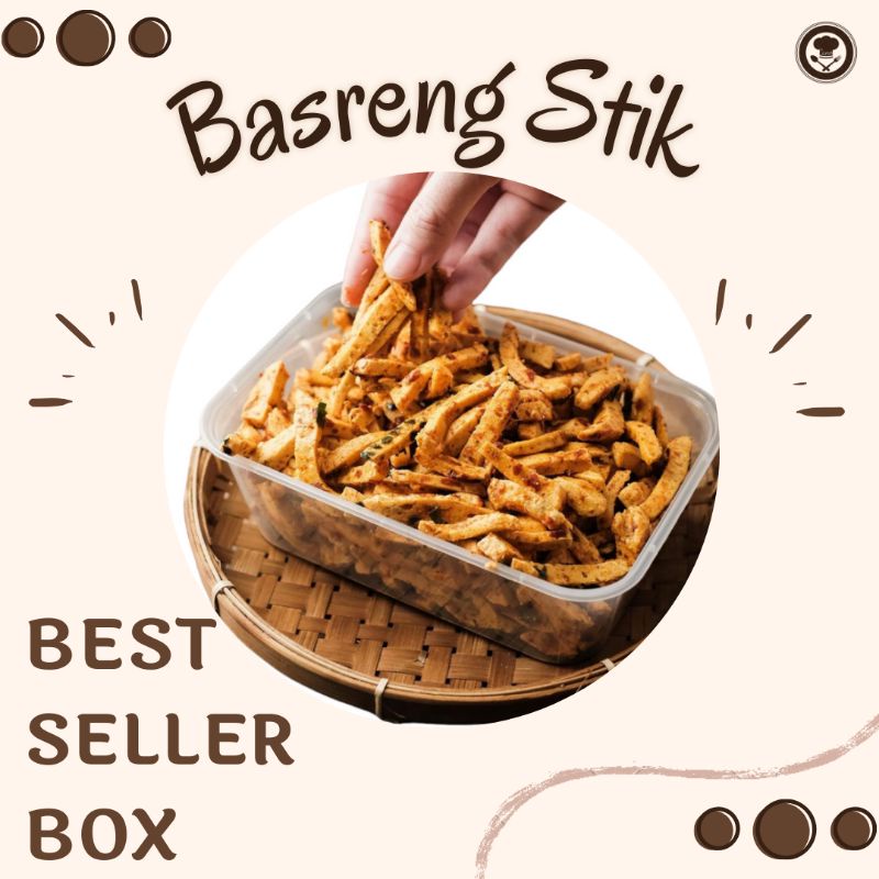 

BASRENG STIK SUPER PEDAS DAUN JERUK KEMASAN BOX 500ML FULL