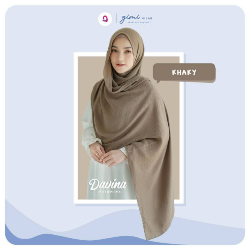 DAVINA PASHMINA BY GIMI HIJAB