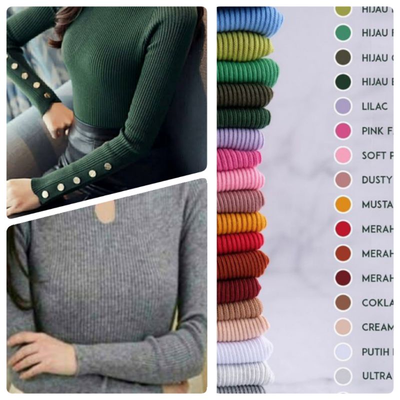kain knit cvc rajut