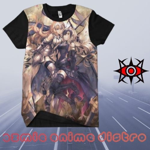 kaos 3D Fullprint Anime Jeanne D Arc