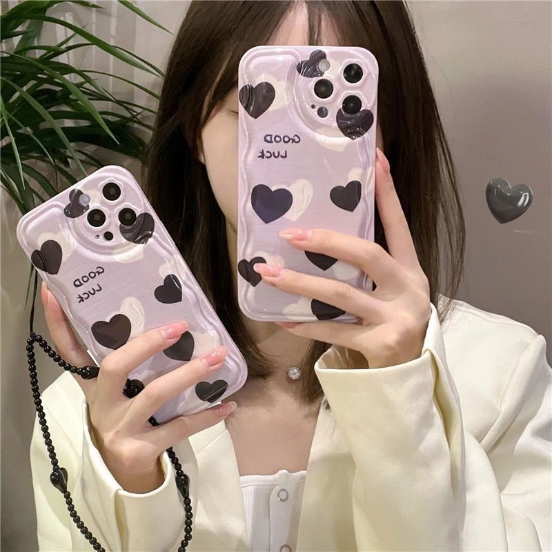 Case Motif Graffiti Hati Untuk iPhone 12 13 11 Pro Max X Xs Max Xr bvghe