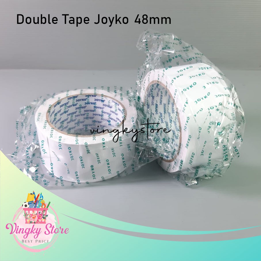 

Double Tape Perekat 2 Sisi Joyko 48mm