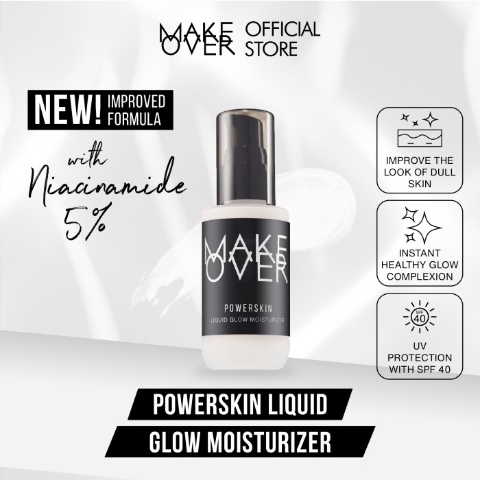 Make Over Powerskin Liquid Glow Moisturizer 45ml