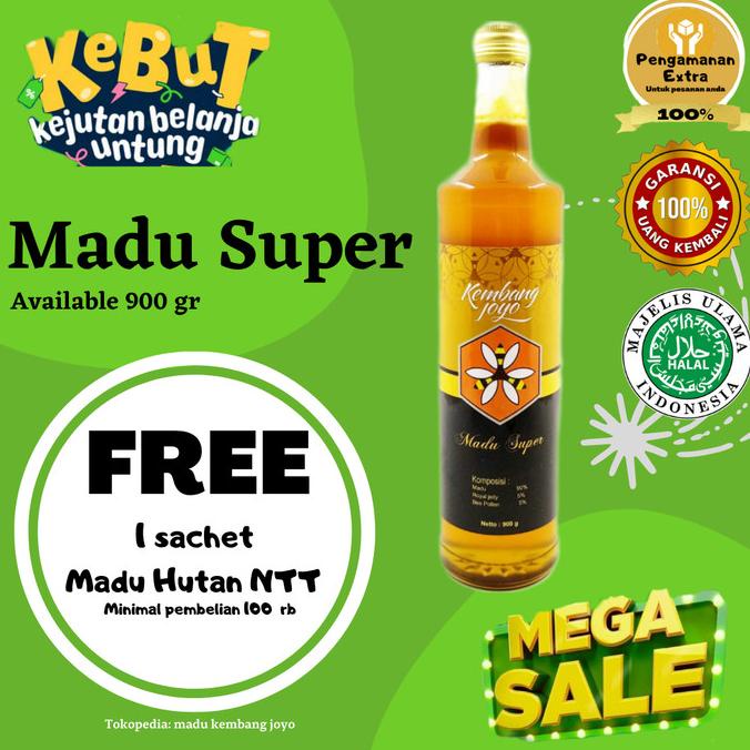 

[COD] madu super terbaru900 ml [COD]