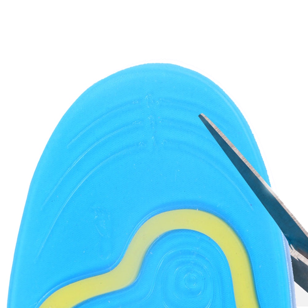 Silikon Alas Kaki Gel Penyerap Insole Sol Sepatu Sport Olahraga Empuk
