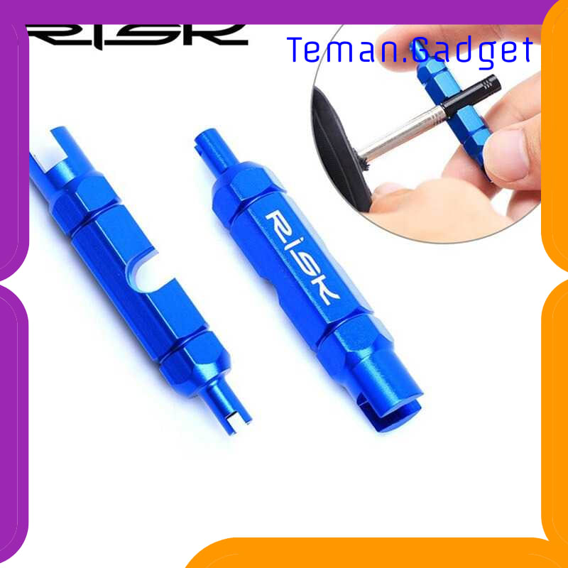 TG-IB613 RISK KUNCI PAS SEPEDA 3IN1 BIKE VALVE WRENCH SCHRADER PRESTA - RL301