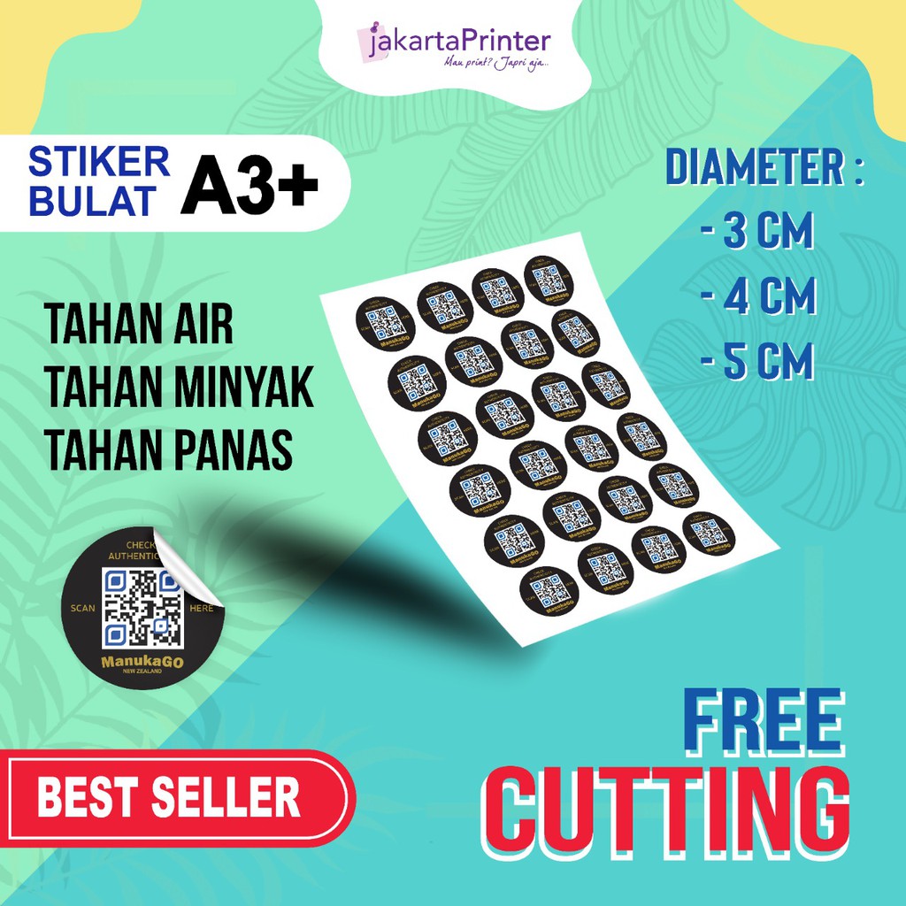 

STIKER BULAT A3+ WATERPROOF