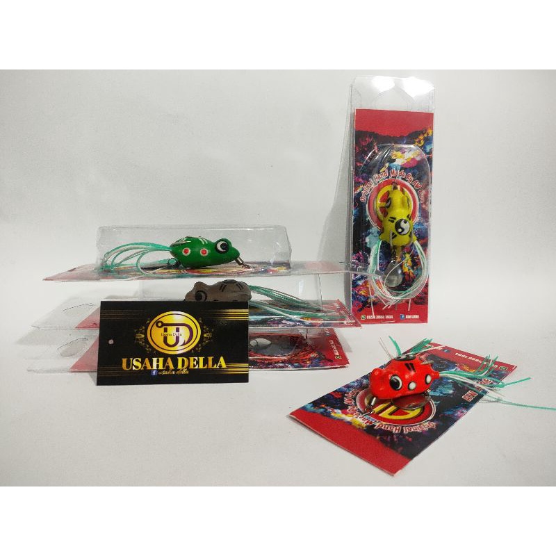 Umpan Casting Softfrog AW Lure