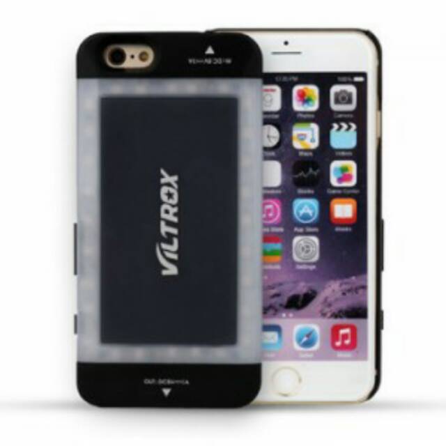 Powerbank Powercase Power Bank Case Casing Cover Smart Battery JLW LED 28 Viltrox VX-03 3800mAh For iPhone 6, 6S