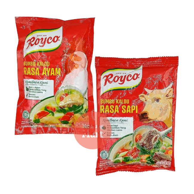 

Royco Kaldu Ayam/Sapi Bumbu Penyedap Makanan 230gram