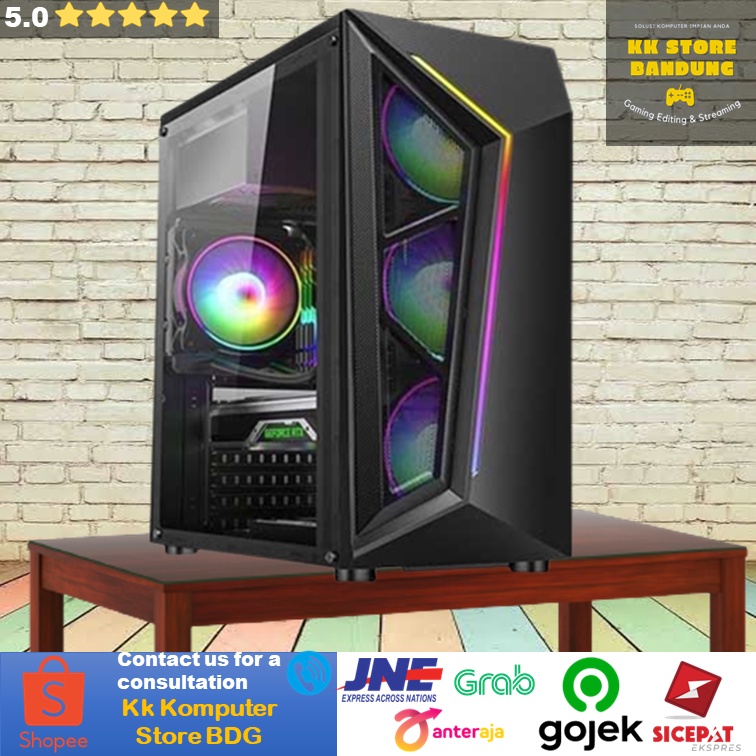 Jual Pc Gaming Amd Ryzen G Gb Ram Hdd Tb Pc Design Editing Shopee Indonesia