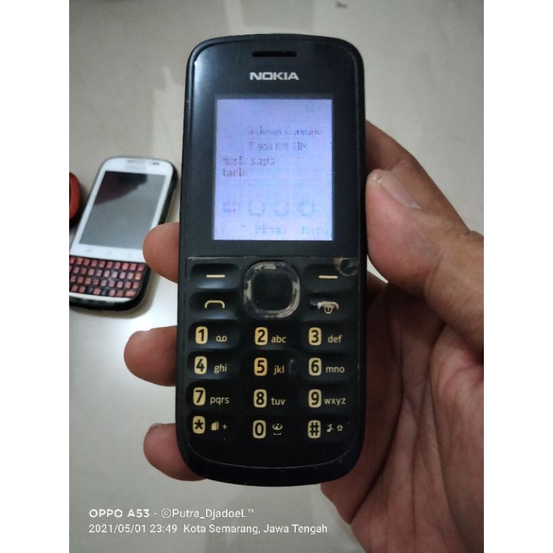 Nokia 110 Original Normal Langka Mulus Jadul Kesing Berkualitas Speaker Bass Joss
