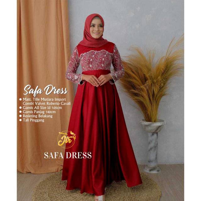 SAFA DRESS ,GAUN PESTA