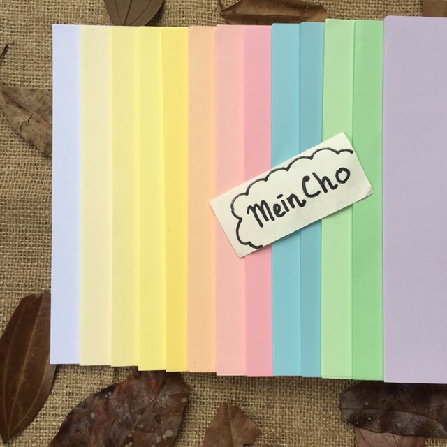 Kertas Concorde Warna Pastel Ukuran 12 X 18cm A6 Di Lapak Nolic Shop Bukalapak