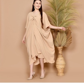 TUNIK ATASAN WANITA POLOS TUNIK MONALISA JUMBO BY KAFTANTERLARISFASH TUNIK MUSLIMAH BAHAN KATUN