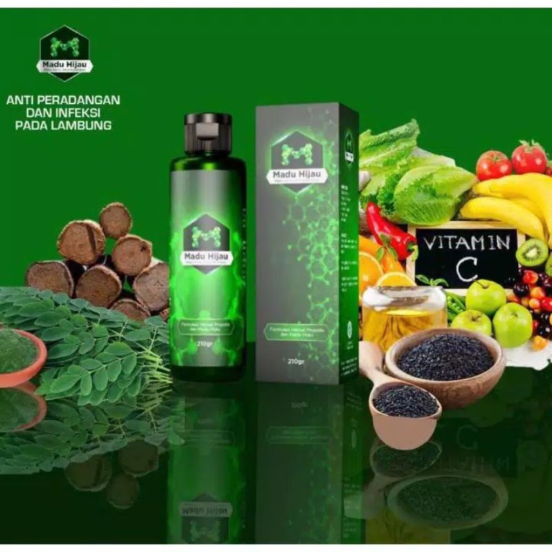 OBAT MAAG ASAM LAMBUNG/OBAT KANKER LAMBUNG/MADU HIJAU ORIGINAL/MADU ASLAM
