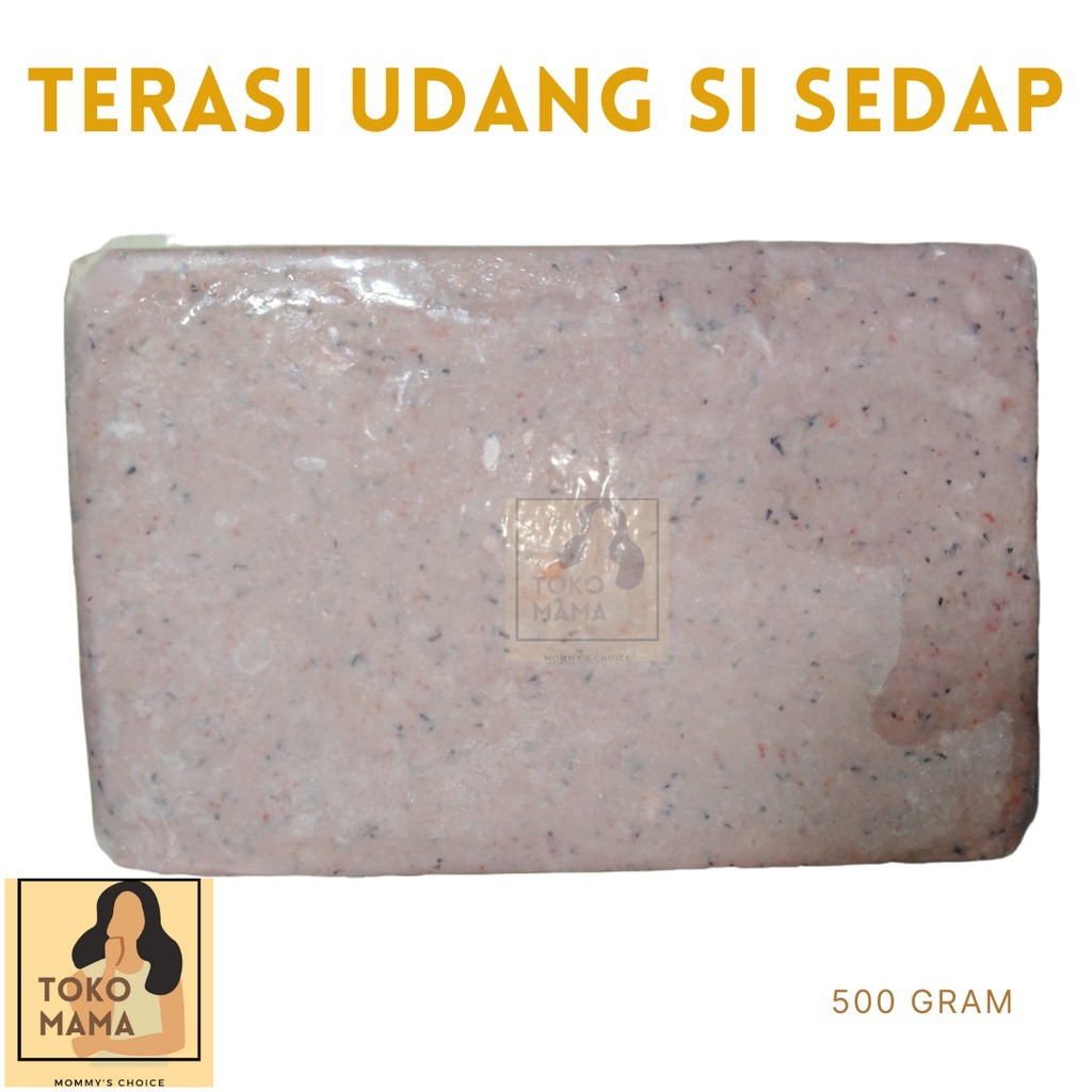 

TERASI/BELACAN UDANG ASLI BANGKA 500gram SI SEDAP