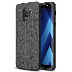 Dijual Case Samsung A6 2018   Samsung A6 2018 Premium Leather Soft case Diskon