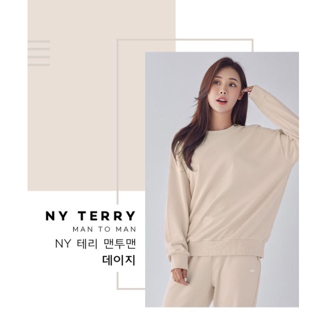 ST** Terry basic sweater