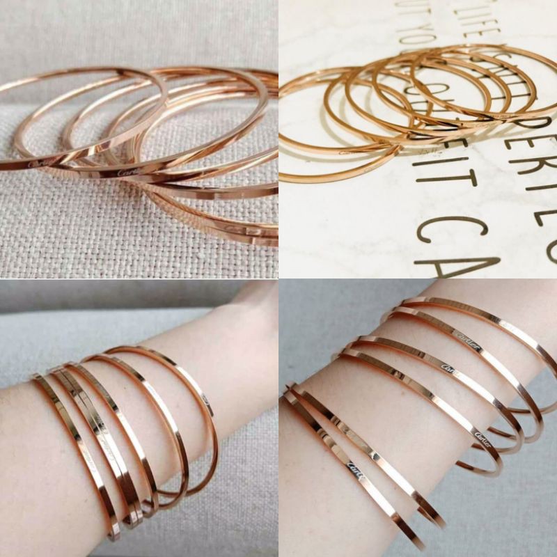 GELANG KERONCONG TITANIUM GELANG KERONCONG WANITA BLINK