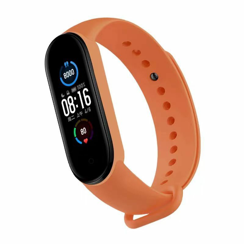 Strap Mi Band 3/4/5/6 Tali Pengganti Mi Band 3/4/5/6 Polos-GH#KHAKI