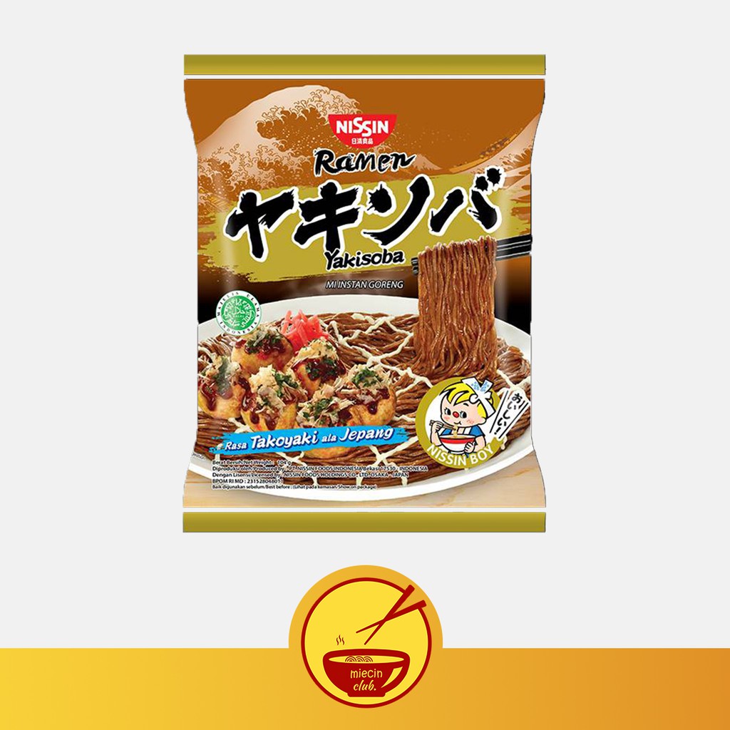 

Nissin Ramen Yakisoba Rasa Takoyaki ala Jepang